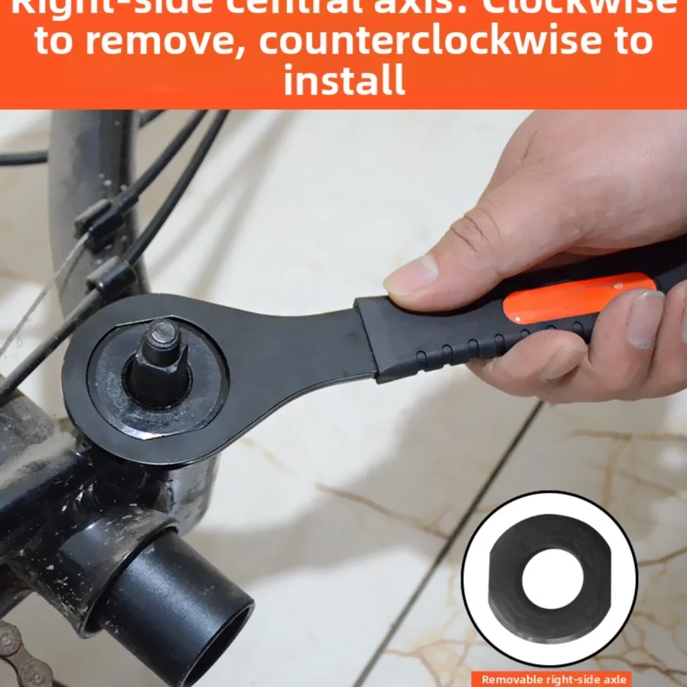 1 قطعة دراجة مخروط وجع مركز رمح تفكيك أداة الدراجة مخروط المفك عجلة المحور الجوز تثبيت مزيل لأداة إصلاح الدراجة