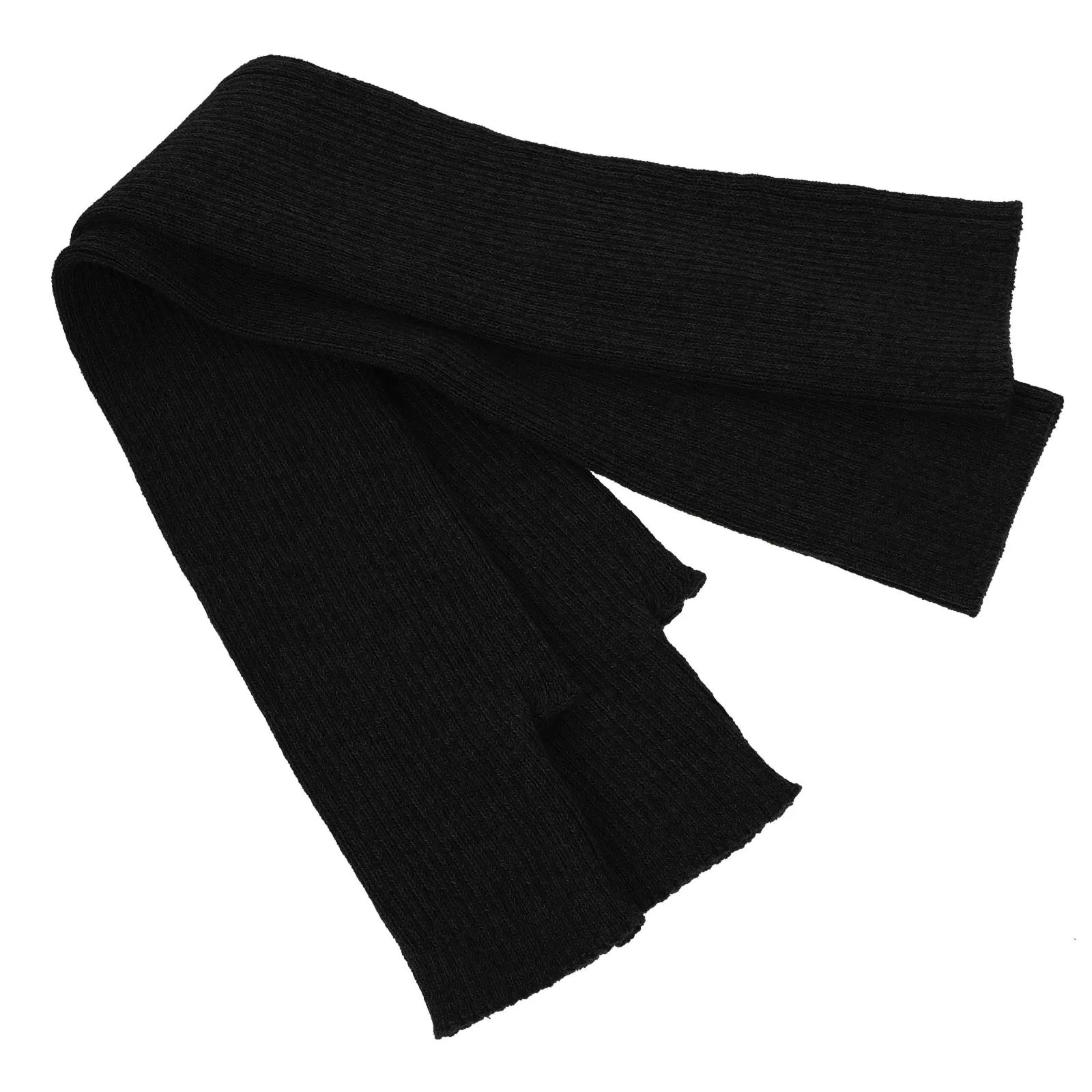 

Warm Arm Sleeves Black 50CM Cashmere Forearm Protection Women Sports Outdoor Activities Elastic Breathing Lightweight Portable