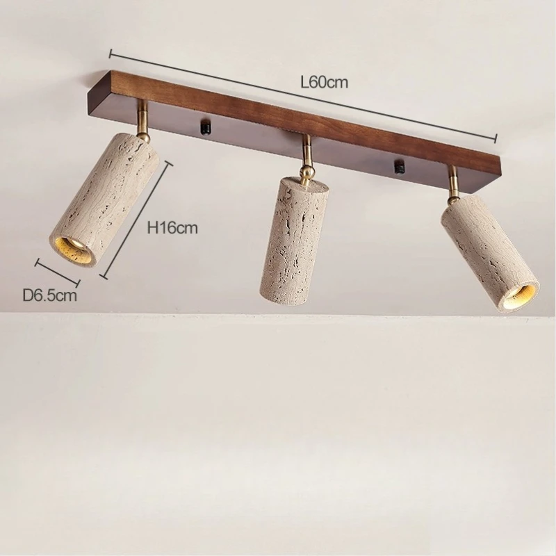 Nieuwe creatieve natuurlijke gele grotsteen LED-spot woonkamer restaurant bar kledingwinkel plafondlamp Art Decor verlichting - afbeelding 1