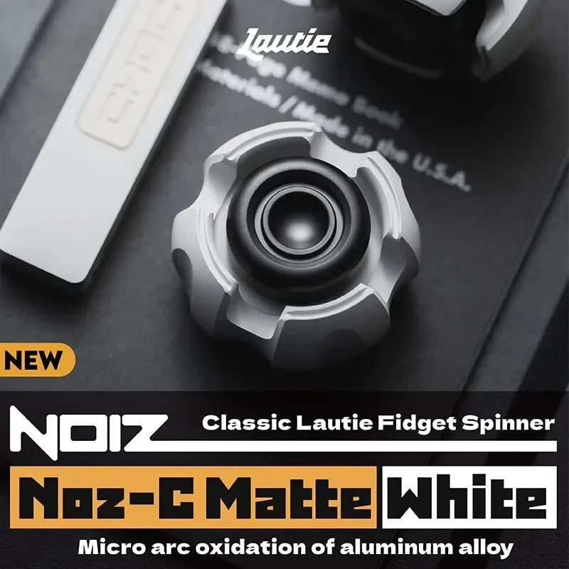 LAUTIE Classic Noiz-C Fidget Spinner, Noiz Series Fidget Ring, Fidget Spinner EDC toys