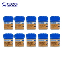 10pcs/lot MECHANIC Solder Paste XGSP50 SMD SMT For 936 852D++ Soldering Iron Station Flux Sn63/Pb67 Repair Tool