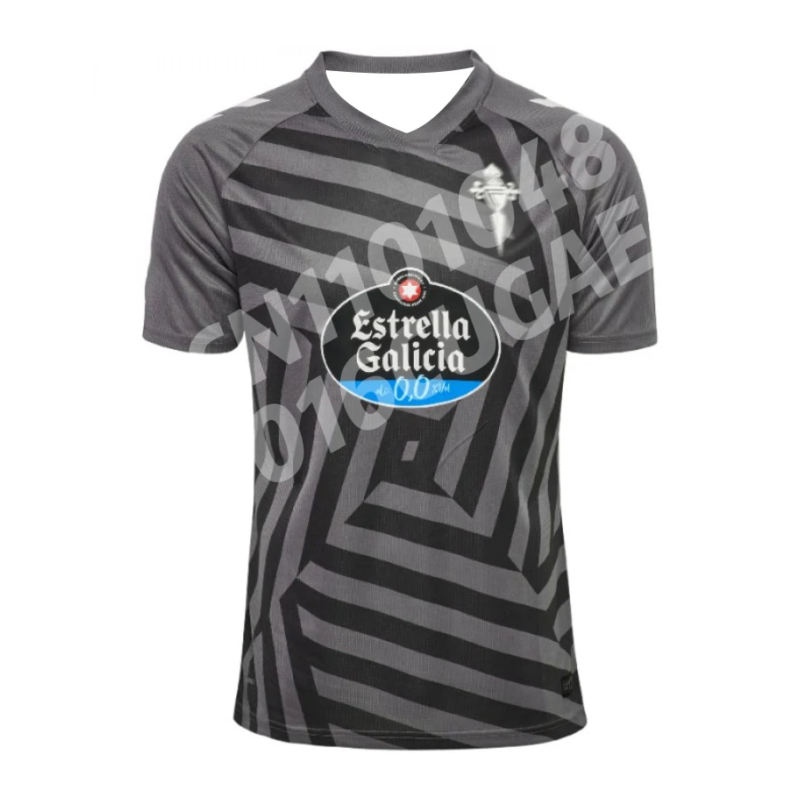 سيلتا فيجو 2025-26 GK جيرسي كرة القدم قصيرة الأكمام ثلاثية الأبعاد تنفس الكبار الاطفال الرياضة التدريب التجفيف السريع نادي كرة القدم بلايز عادية