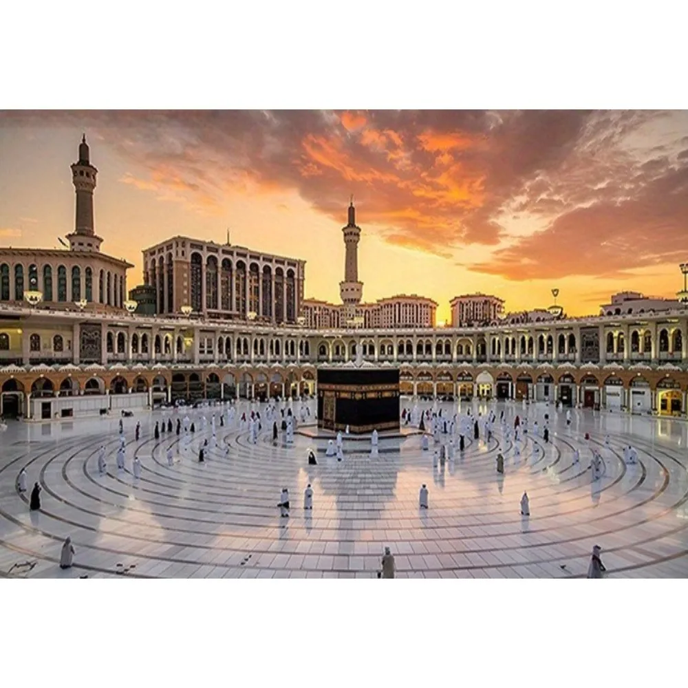 

1000 Pieces Haram Sunset Scene Jigsaw Puzzle Home Decor Adults Puzzle Games Family Fun Floor Puzzles Educational Toys for Kids
