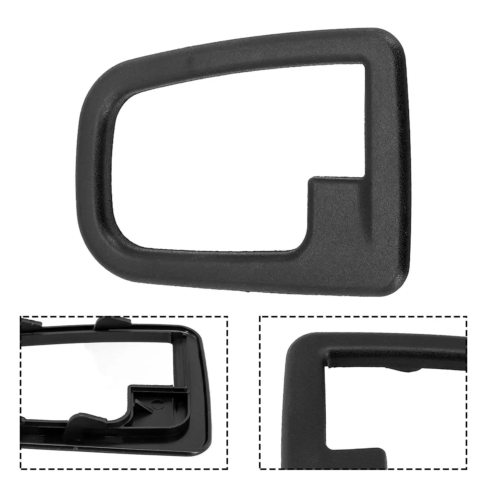 Perfectly Tailored Interior Door Handle Cover for BMW E36 3 Series 1992 1999 Z3 Series 1996 2002 Black Plastic