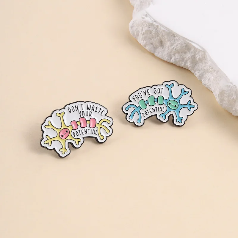 Cute Doctor Cat Enamel Pins  Kawaii Nurse Cat Brooches Stethoscope Mask Badges Medical Cat Jewelry Gifts for Healthcare Workers view 2
