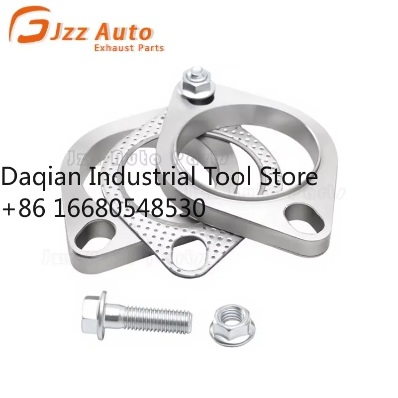 d1sAutomobile Exhaust Pipe Flange Interface ket Stainless Steel Exhaust Flange Connection Kit