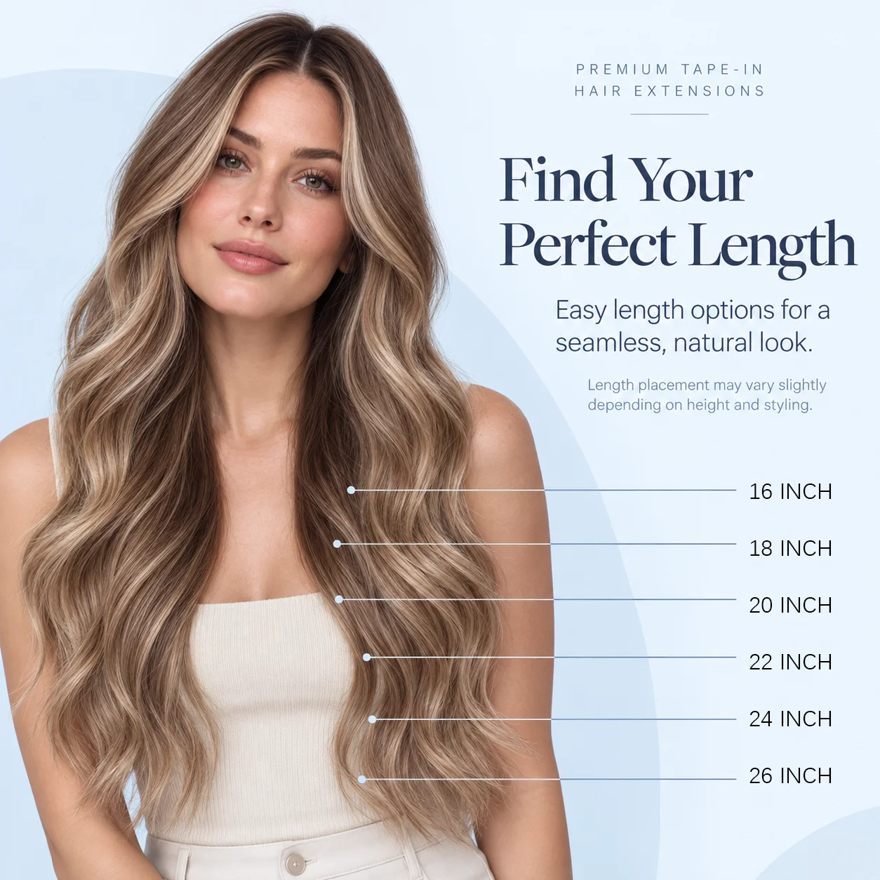Vietnamese Highlight Ombre Tape in Hair Extensions Human Hair 18-26 Inch Seamless Invisible Straight Hair T427/P4 Colored 21Pcs/Pack Skin Weft Tape PU Pure Hair 100% Human Hair Everyday Wear Increase For Women
