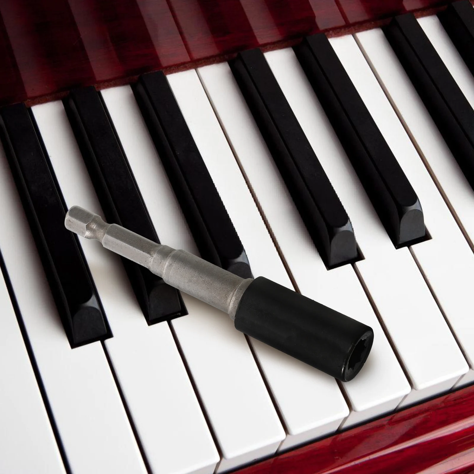 

1Set Piano Tuning Key Socket High Strength Reusable Pin Removal Tool Fits Multiple Angles Professional Piano Tuning Wrench