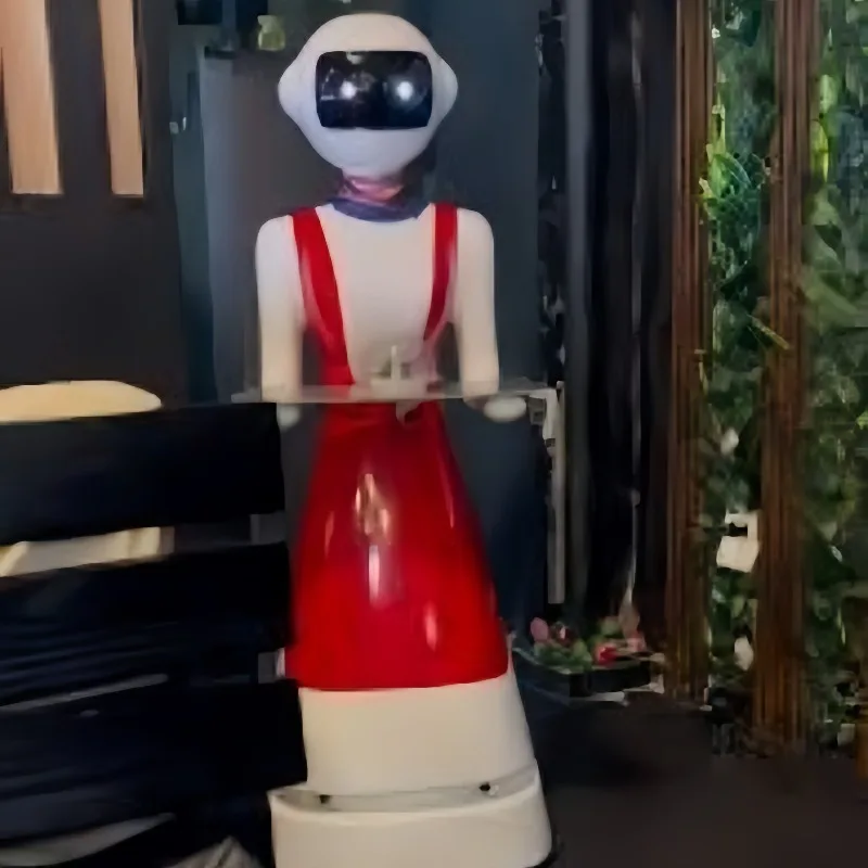 Hot Sale New Design Smart Restaurant Food Delivery Service Robot Smart Restaurant Table Service Robot
