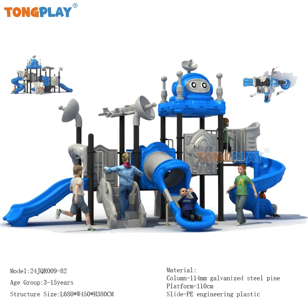 Hot Selling Tong Play New Factory Medium Plastic Robot Series For Beach Games & Slide Equipment Kids Outdoor Playground