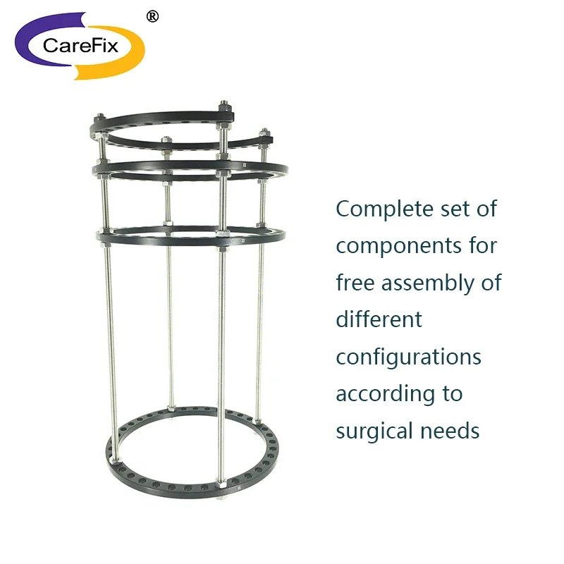 CareFix 2/3 Ring Fixator Medical Ce Standard  External Fixation 3d Printer