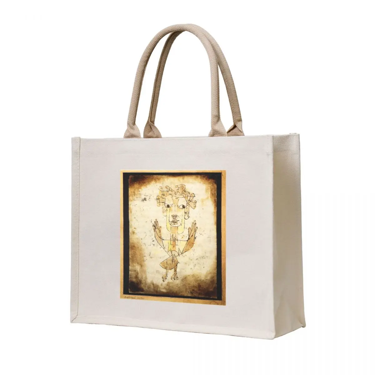 

PAUL KLEE - Angelus Novus 1920 Tote Bag personalized tote bag tote bag university Custom