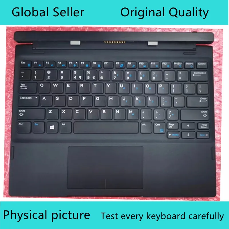 95%NEWNEW Dell Latitude 7285 K17M US JP TH Productivity Keyboard Backlight for  without Battery