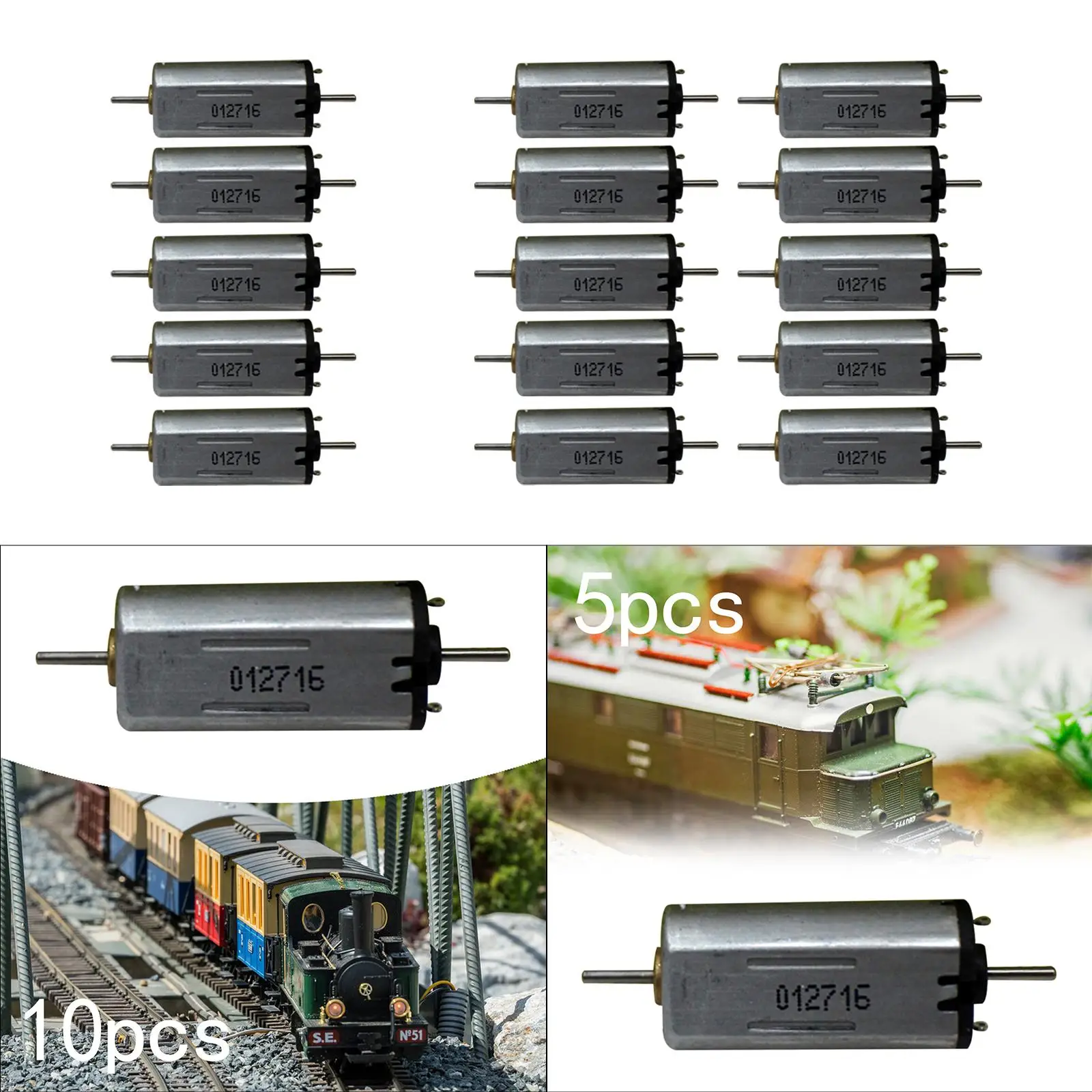 N Scale Train Model Motor Replace Repair Professional Sturdy for Universal Locomotive Railroads Scenery Landscaping Accessory