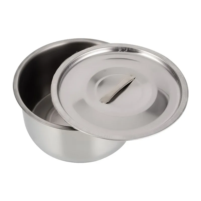 2/3pcs Stainless Steel Soup pot Stock Pot Set with Lid Kitchenware Stew Pot Cooking Tools Cookware Kitchen Accessories