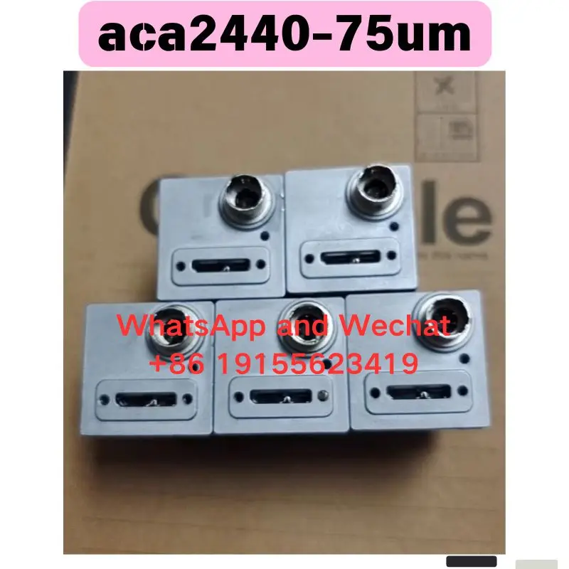 Used aca2440-75um Industrial camera Functional test OK