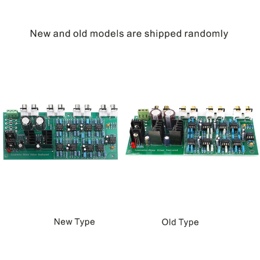 Amplifier Amplifier Board Linkwitz-Riley 3-way electronic 6-Channel Frequency Dividing Board 310HZ/3.1KHZ Linkwitz-Riley NE5532