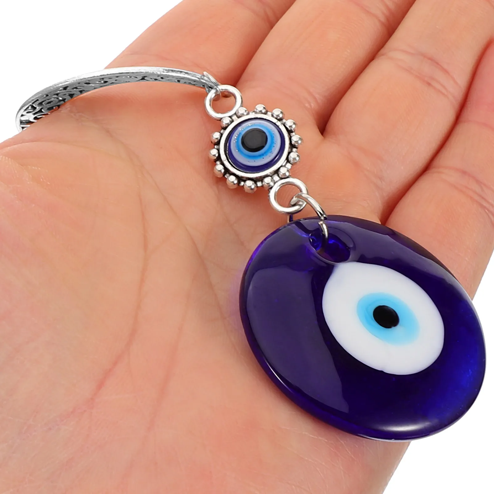 

Автомобильные аксессуары от сглаза, хрустальное зеркало заднего вида, подвесной кулон, декор интерьера автомобиля, стильный подвесной орнамент, украшения от сглаза