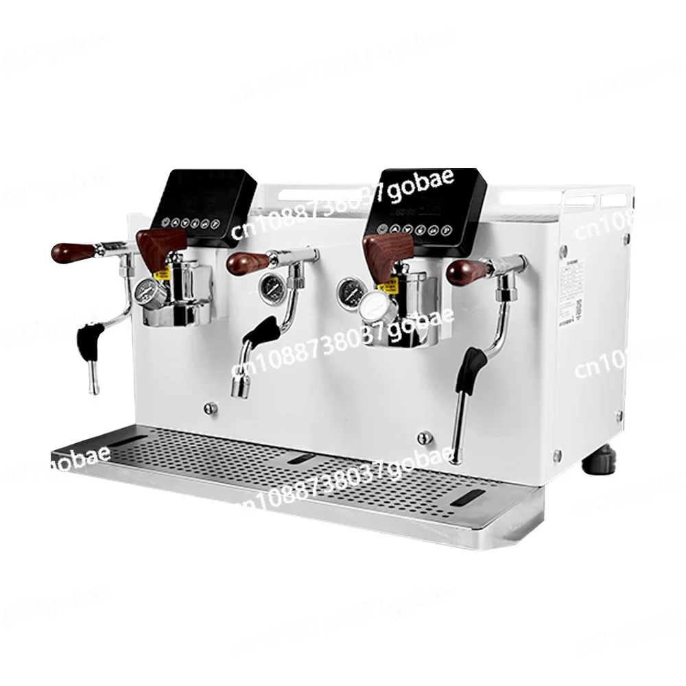 Machine à café CMSM3000, pompe rotative commerciale, double chaudière indépendante, semi-automatique italienne