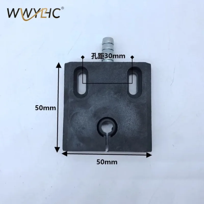Applicable to wire cutting water spray plate magnetic  outlet plate 5060 side water inlet nozzle acrylic copper flushing plate
