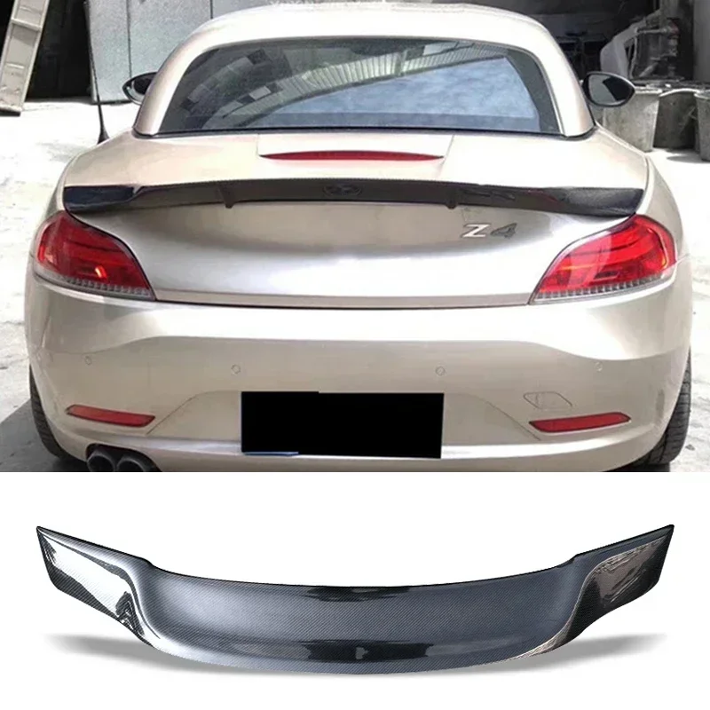 

New！ Car Trunk Spoiler Carbon Fiber FRP Auto Rear Trunk Wing R For BMW E89 Z4 18i 20i 23i 28i 30i 35i 2009 - 2013 Style Accessor