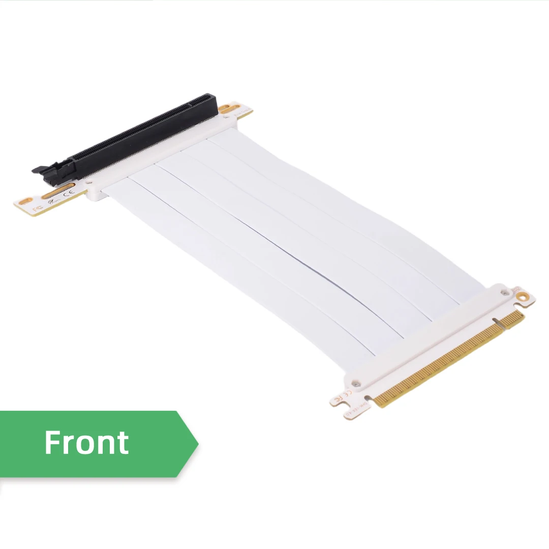 ADT-Link 90 Degree PCIE 4.0 16x Graphics Card Extension Cable egpu Riser Adapter Game PC Accessories for AI intelligent Server