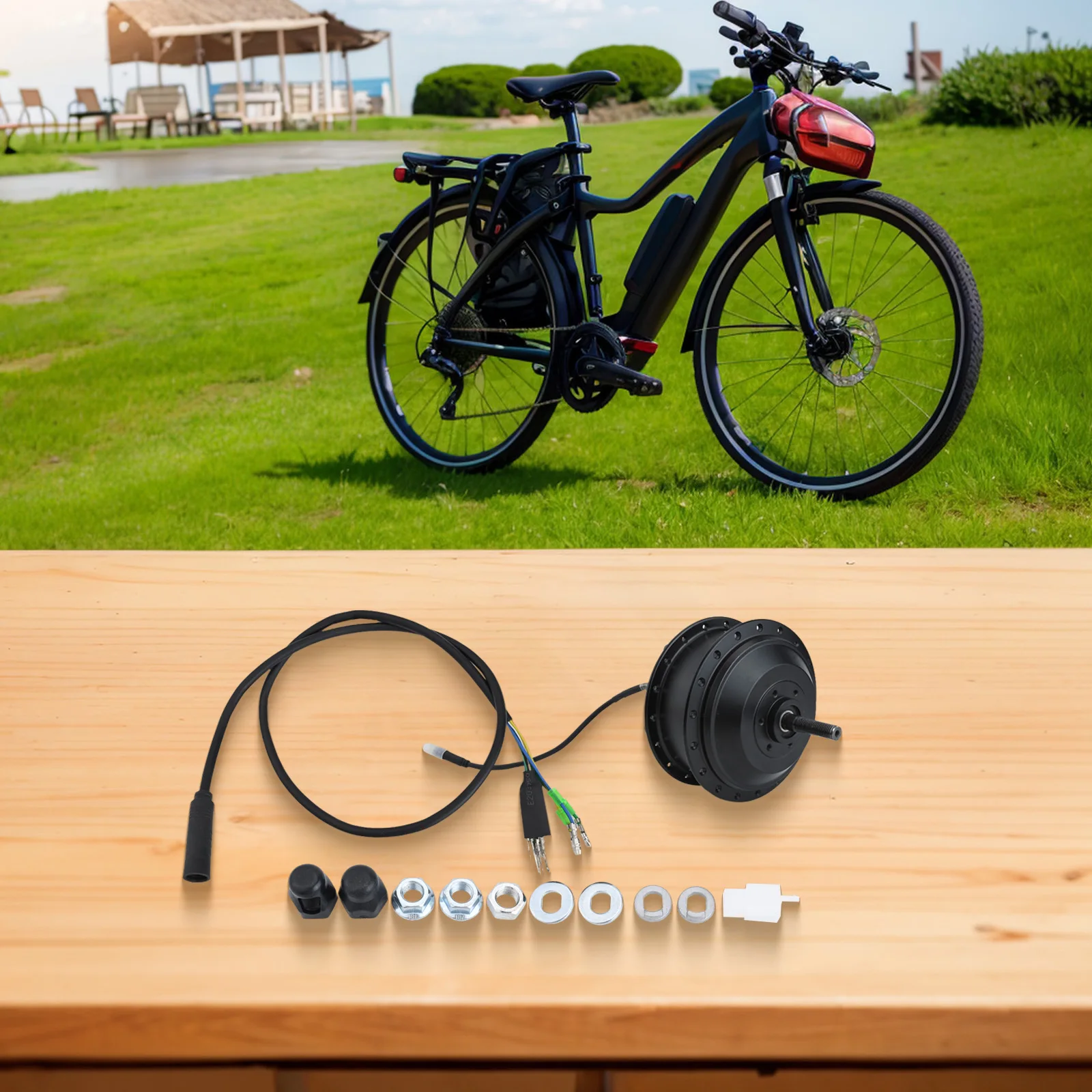 

X Двигатель примерно V V W Электрический велосипедный двигатель V V W V W Ступица колеса Мотор ступицы колеса и двигатель для электронного велосипеда Задняя втулка