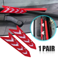 2pcs Universal Car Windshield Wiper Aid Presser Car Wiper Decorative Spoiler Car Wiper Separator Protector Auto Wear Accessories