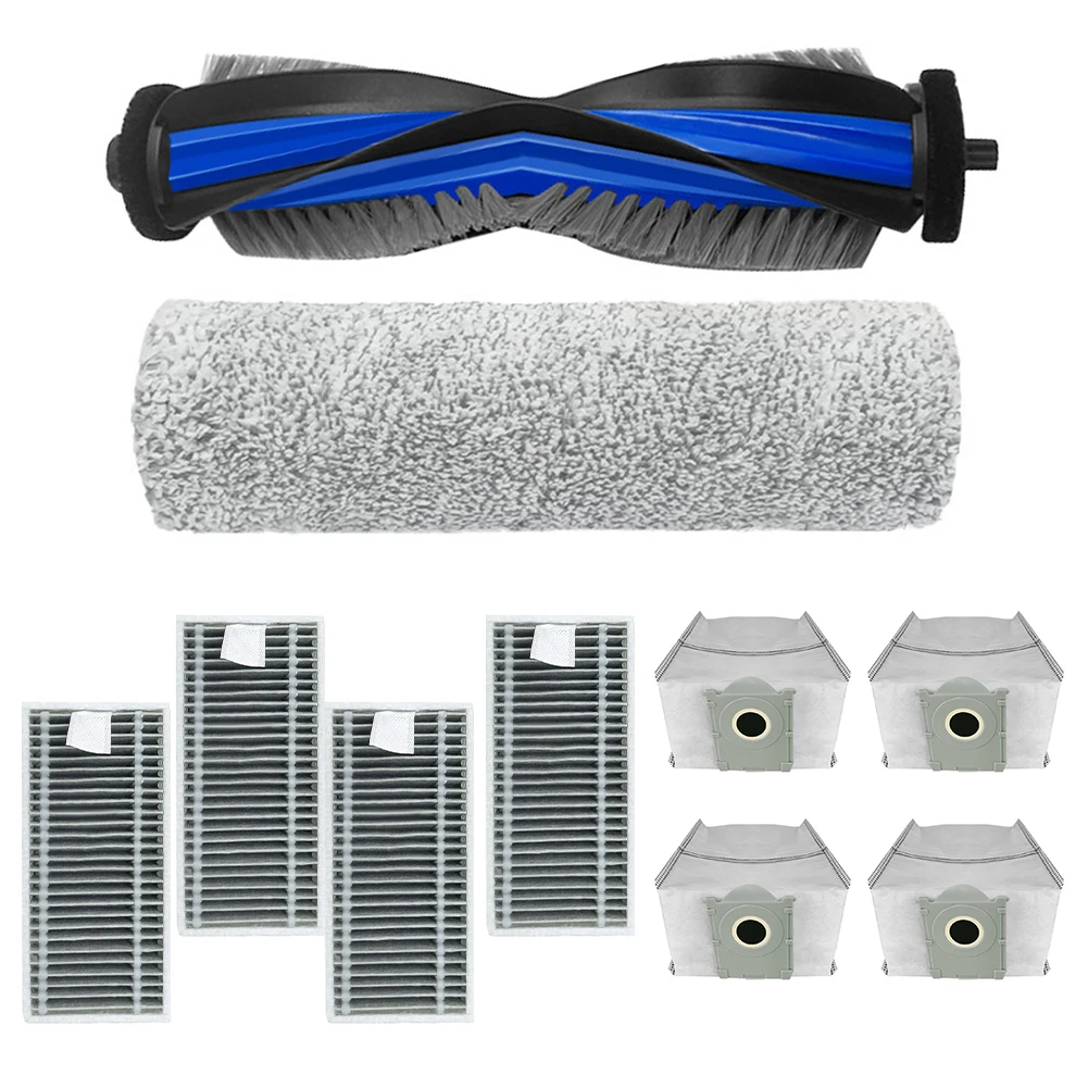 As Shown Filter Dust Bags Main Roller Brush Easy Installation Process Efficient Cleaning Solution Essential Vacuum Accessory