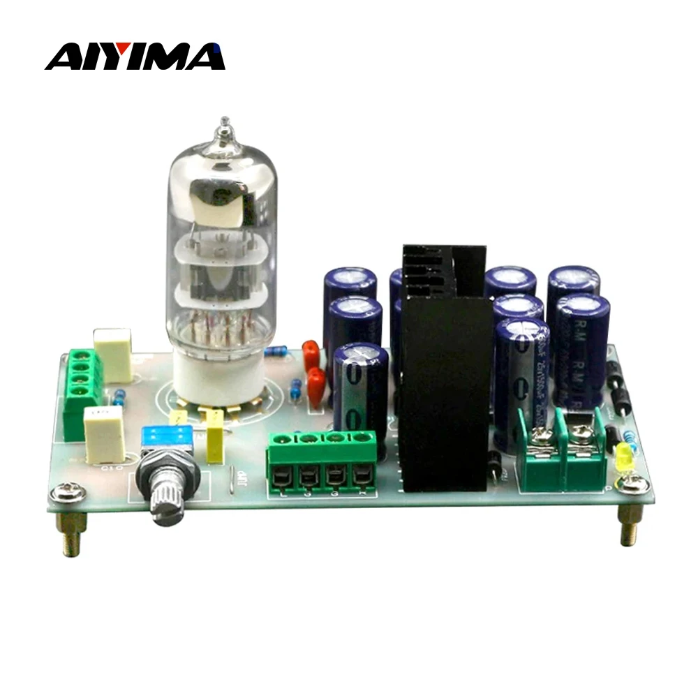 AIYIMA AC12V 6N3 Tube Pre Amplifier AMP Buffer Bile Preamp For Filtering Amplifiers Audio Signal DIY