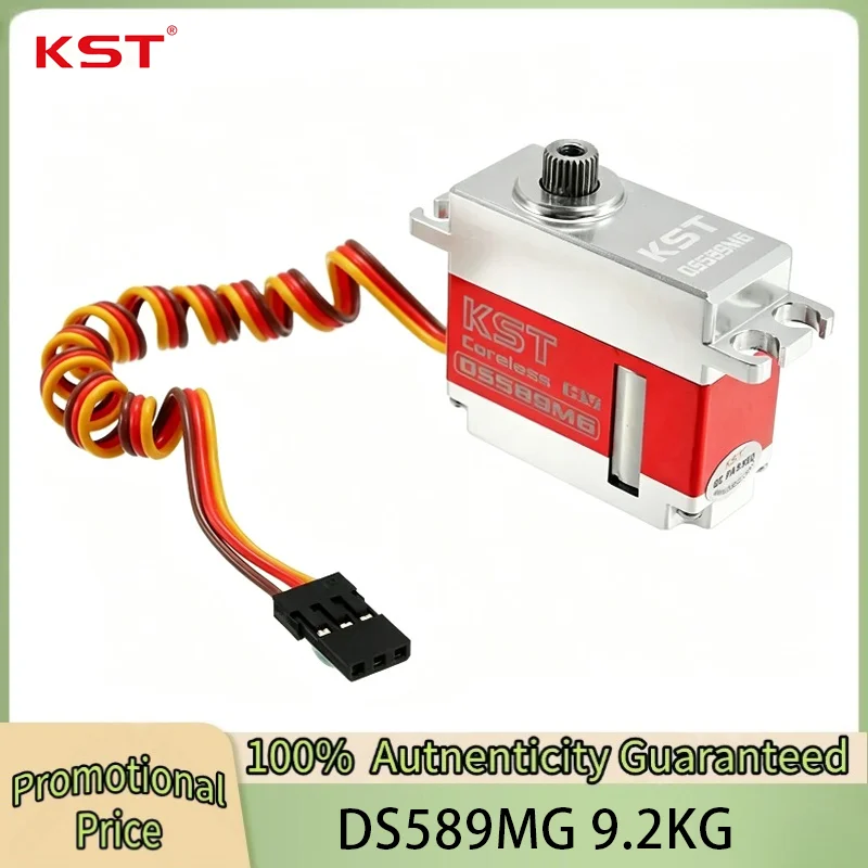 

KST DS589MG 9.2KG Digital Micro Servo, Swash Plate Servo for Goblin 500 RC Helicopter Parts