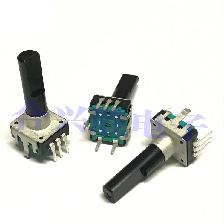 1 Piece RE1201XD1-H01 Rotary Encoder With Switch EC12 Type 24 Positioning 24 Pulse Mixer Effector Knob