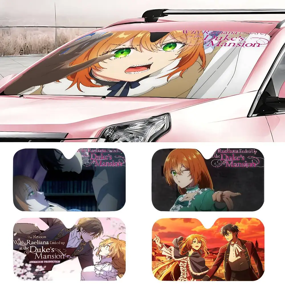 

Anime The R-Reason W-Why R-Raeliana E-Ended Up At The Duke's Mansion Car Windshield Sunshade Foldable AutomotiveWindow Cars