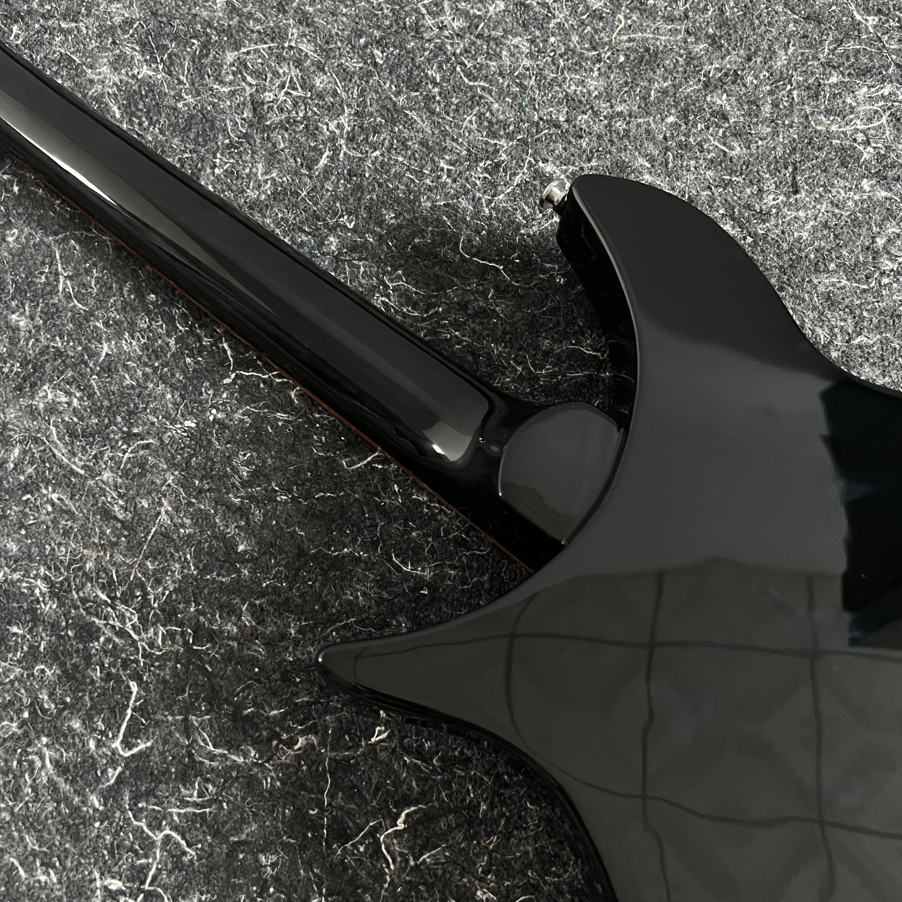 جيتار كهربائي صغير بعصا التحكم KGD، أسود 325، التقاطات H-H-H، مستودع محلي، جيتار كهربائي صوتي، شحن مجاني #4