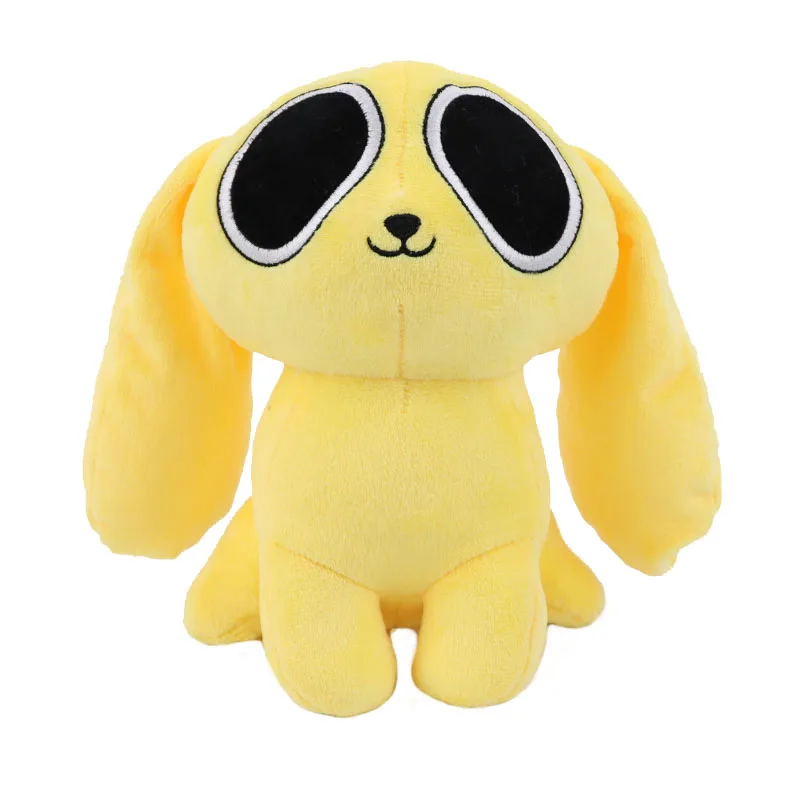 25cm Chikn Nuggit Plush Toy Kawaii Yellow Dog Cartoon Anime Character Doll Soft Stuffed Animal Toys Kids Girl Birthday Gift Toy