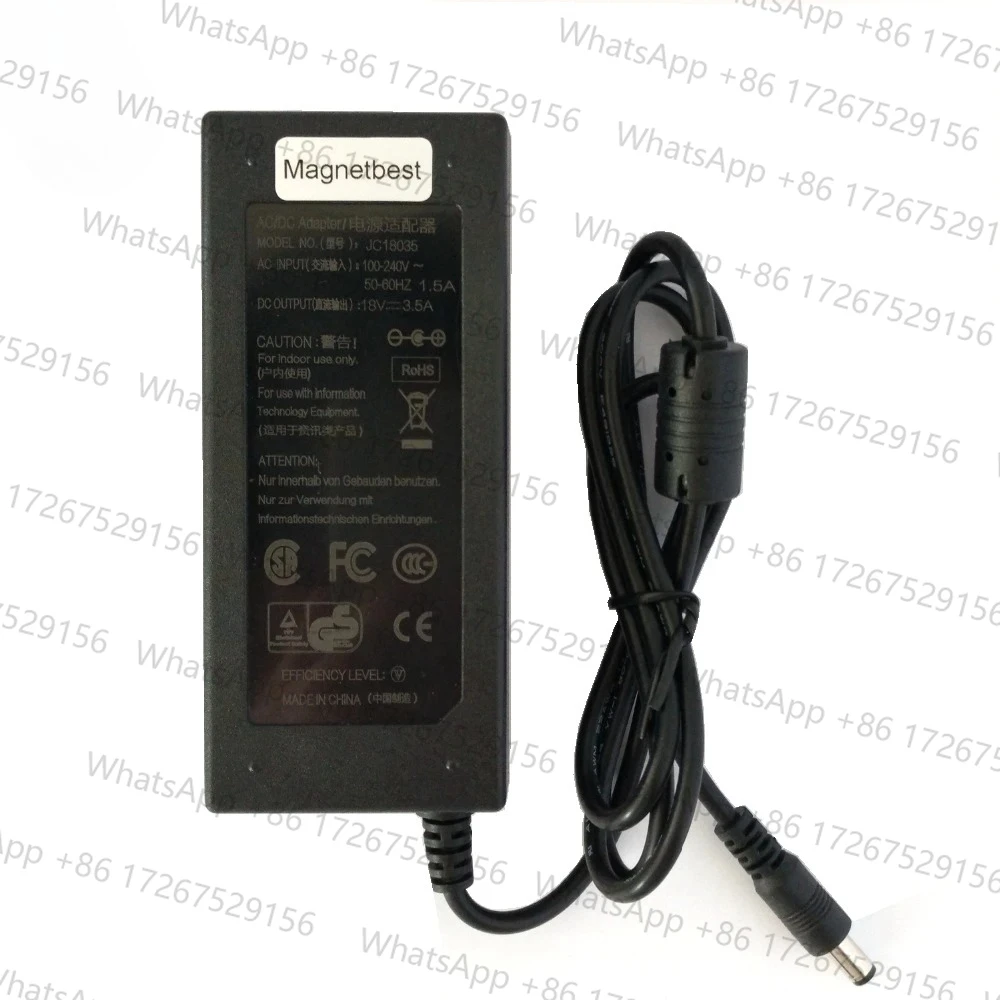 18V 3.5A AC DC Adaptor Switching Power Supply Adapter Charger for PHILIPS KEF EGG Audio Speaker Charging Cable