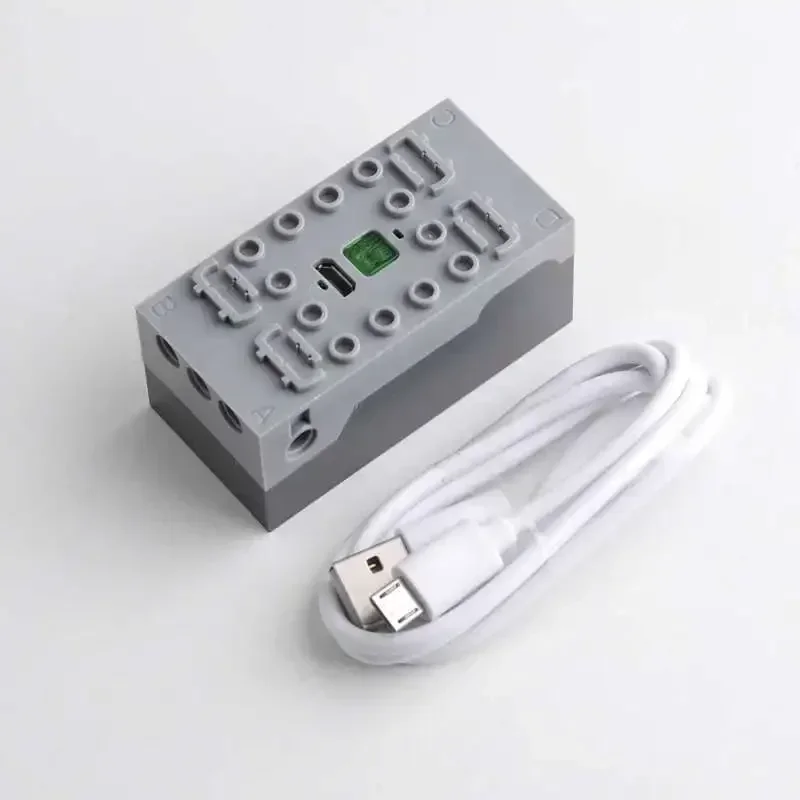 8 Uds. De programación de aplicaciones, Control remoto de 8 vías, funciones de potencia, bloque de construcción M/L/XL/Sevro, grupo de energía de Motor para todas las marcas, Juguetes DIY