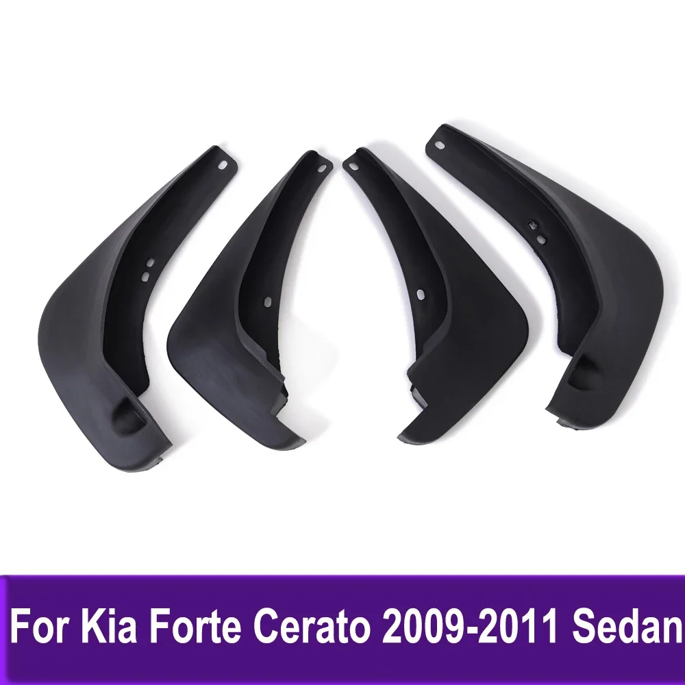 

Car Front Rear Mudflaps For Kia Forte Cerato 2009 2010 2011 Sedan Mudguards Splash Guards Fender Accessories