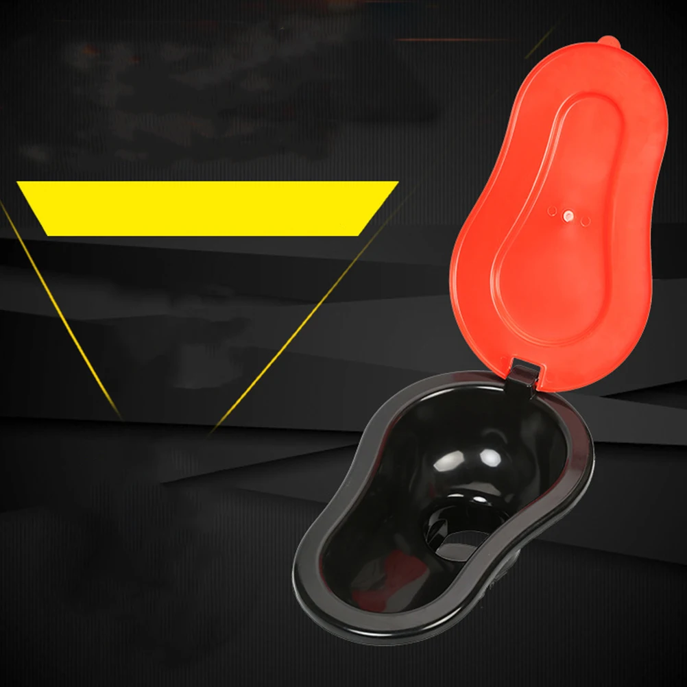 

2pcs Plastic Toilets Safe Portable Small Toilet Camping Outdoor Worker Thickened Design Small Toilet Seat Temporary