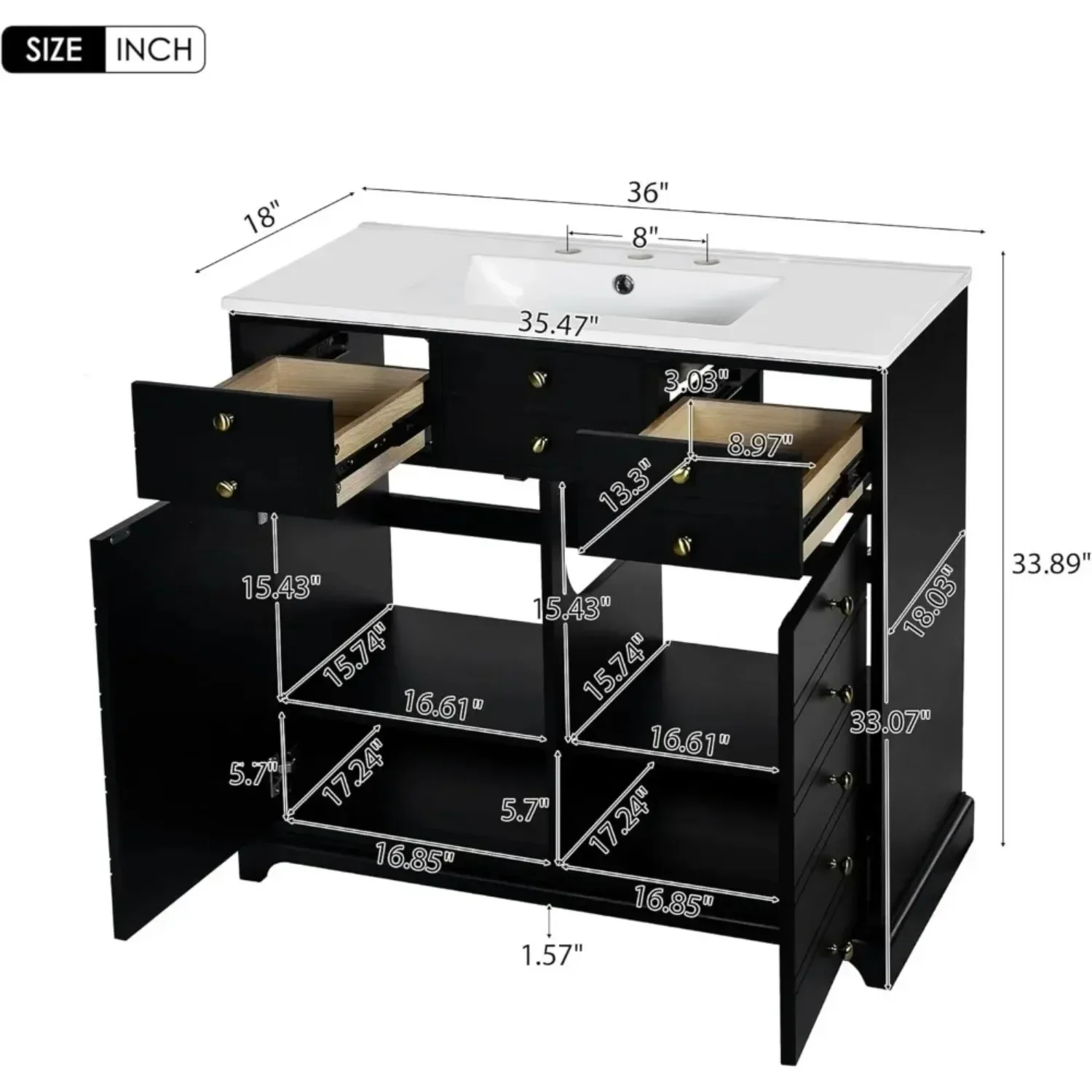 Bathroom Organizers, 36