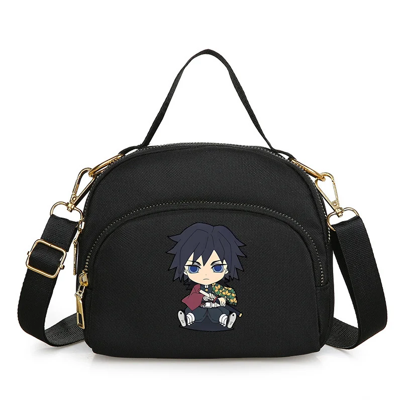 Demon-Slayers Anime Kamado Nezuko Kamado Tanjirou bolso de mujer bolso de hombro bolsos de señora bolsos cruzados para mujer bolsos bolso de mujer