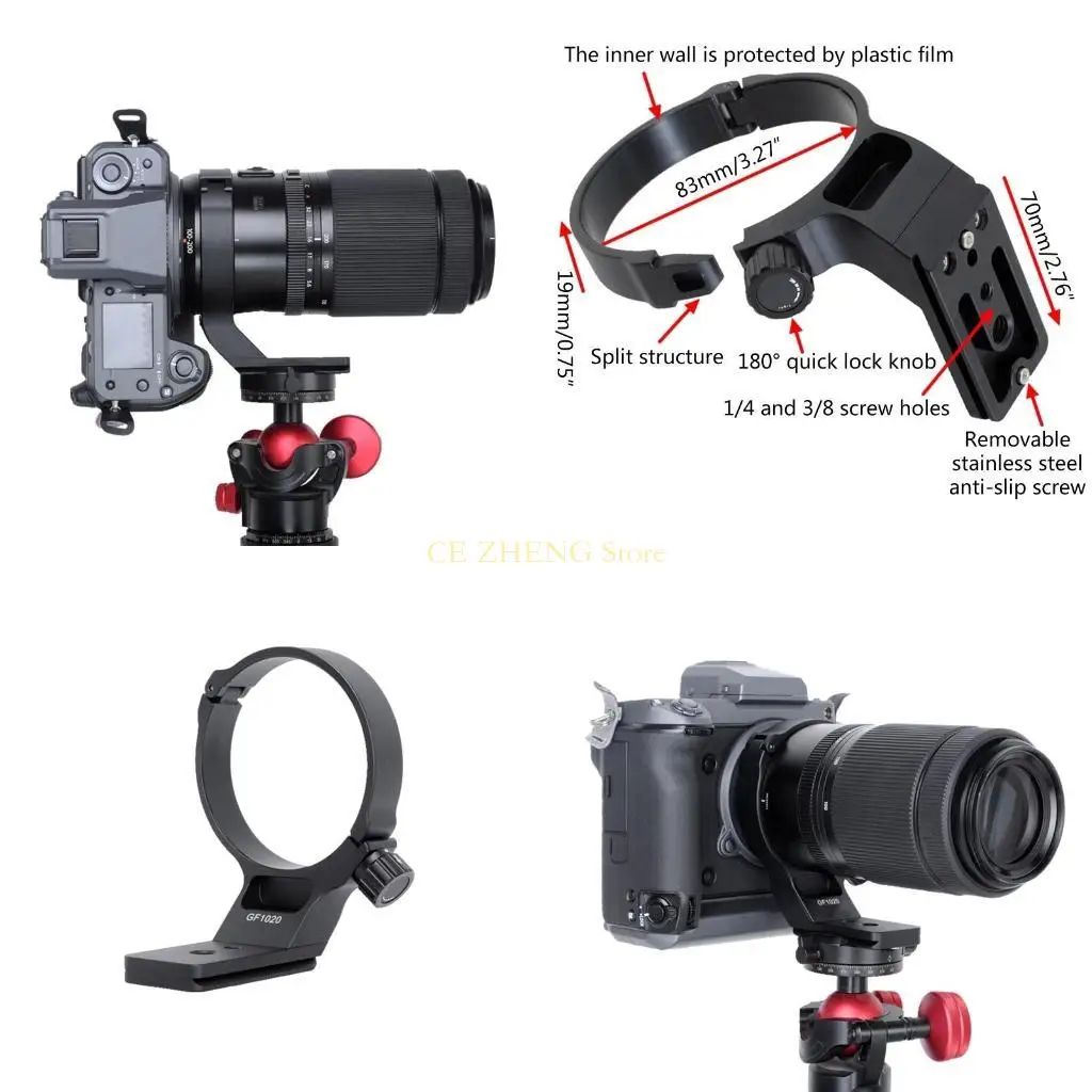 e56b-per-100-200mm-f56-r-lm-oiswr-collare-per-anello-montaggio-per-treppiede-durevole