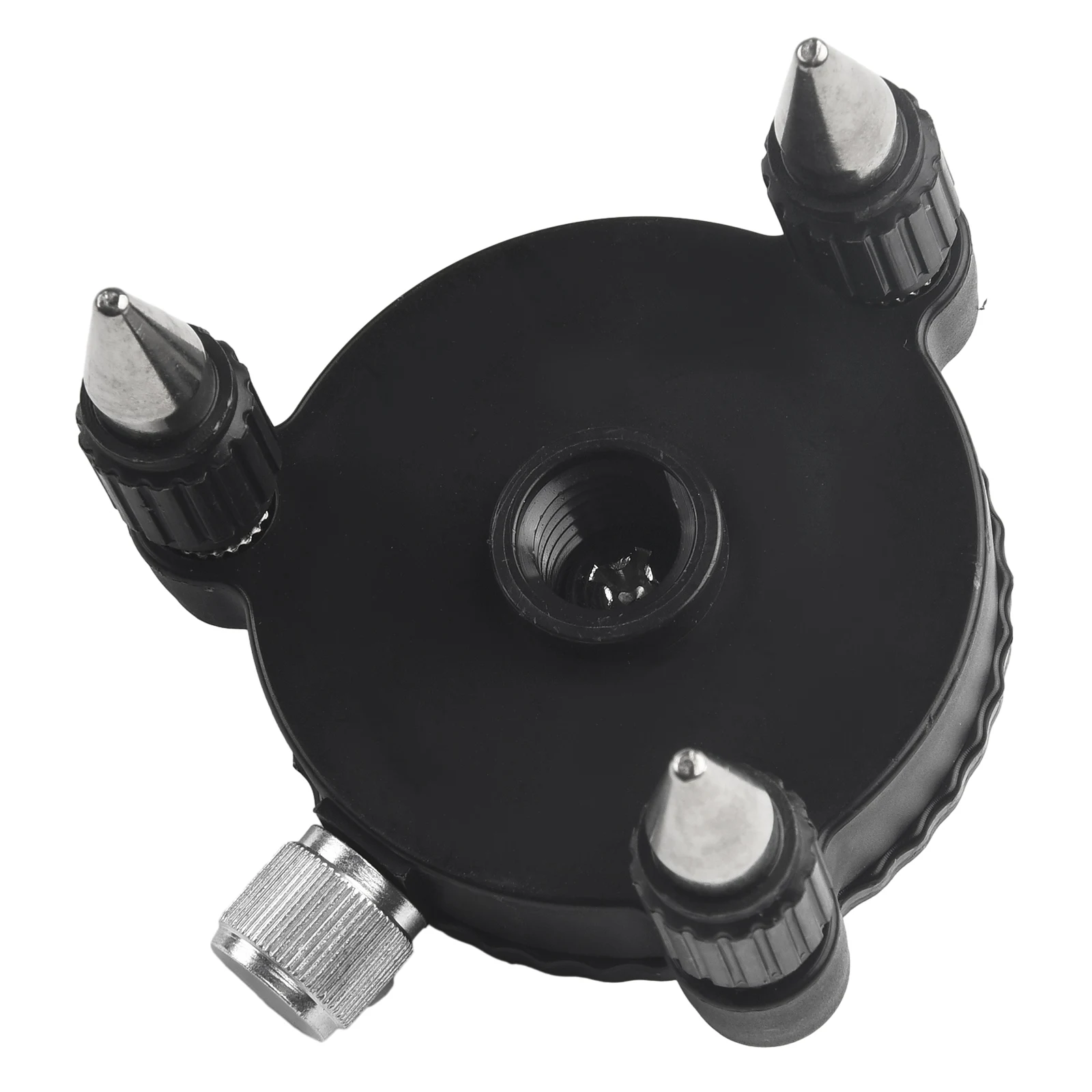 Misuratore di livello di alta qualità adattatore per livello di Base regolazione Fine per livello Lase Base di rotazione in plastica interfaccia da 1/4 pollici