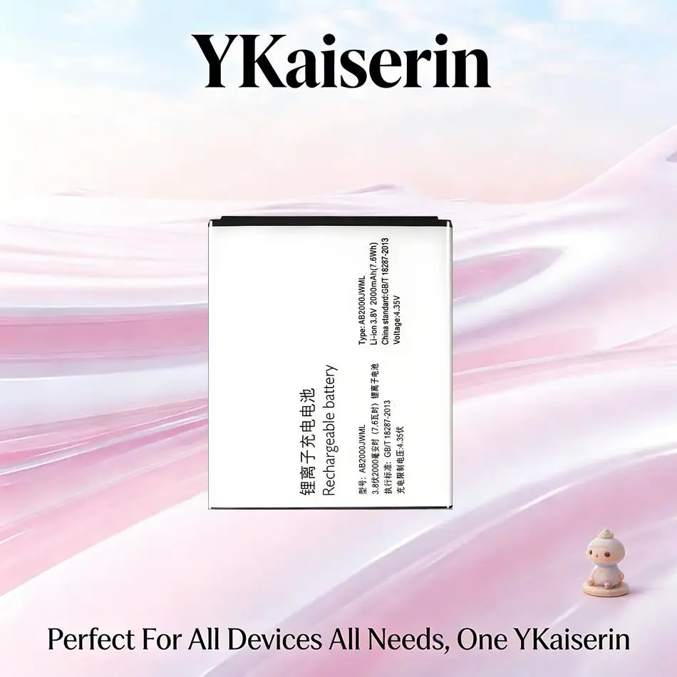 

Mobile Phone Battery Long-Lasting 2000mAh For Philips Xenium S337 CTS337 S316T S316 AB2000JWML