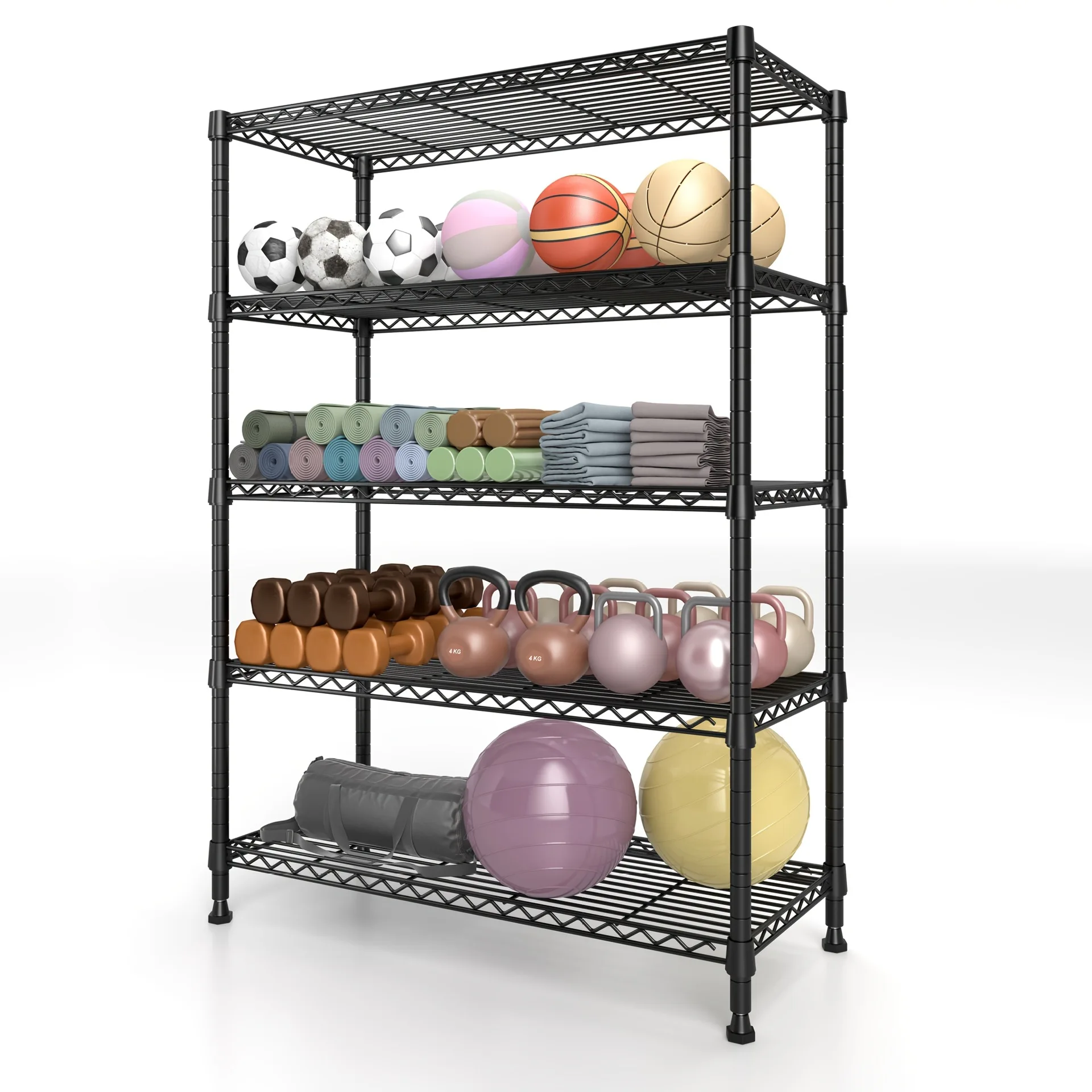 

Storage frame 5-layer iron wire layer frame metal