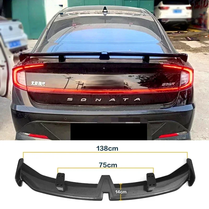 

Avante Spoiler for Hyundai Elantra CN7 Sonata Universal Car Trim Type W ABS Material Modified Tailbox Lip Spoiler