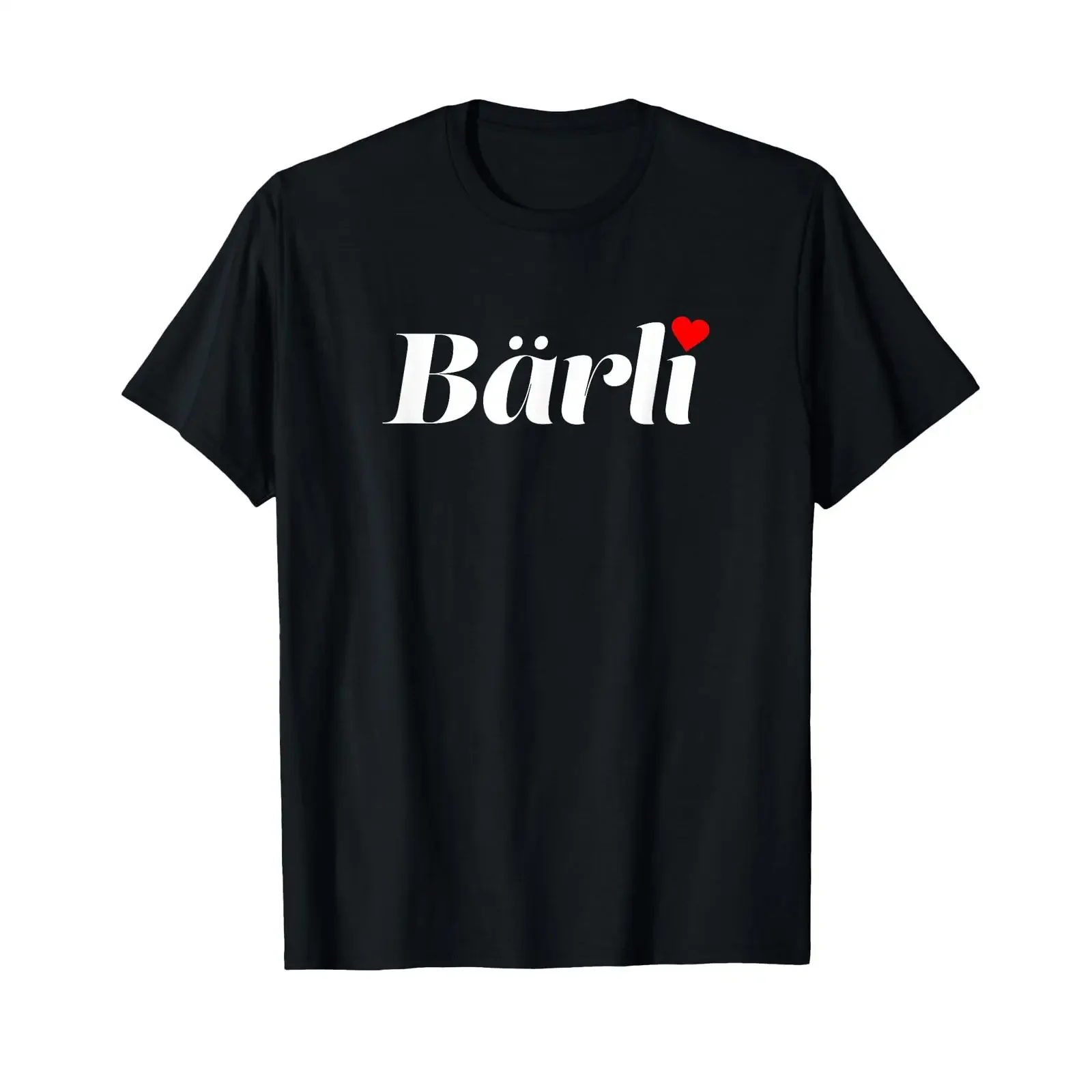 Bärli Couple Pet names for partner Nickname name T shirt vintage Washed Casual Versatile Top For Everyday Wear Stylish graphic