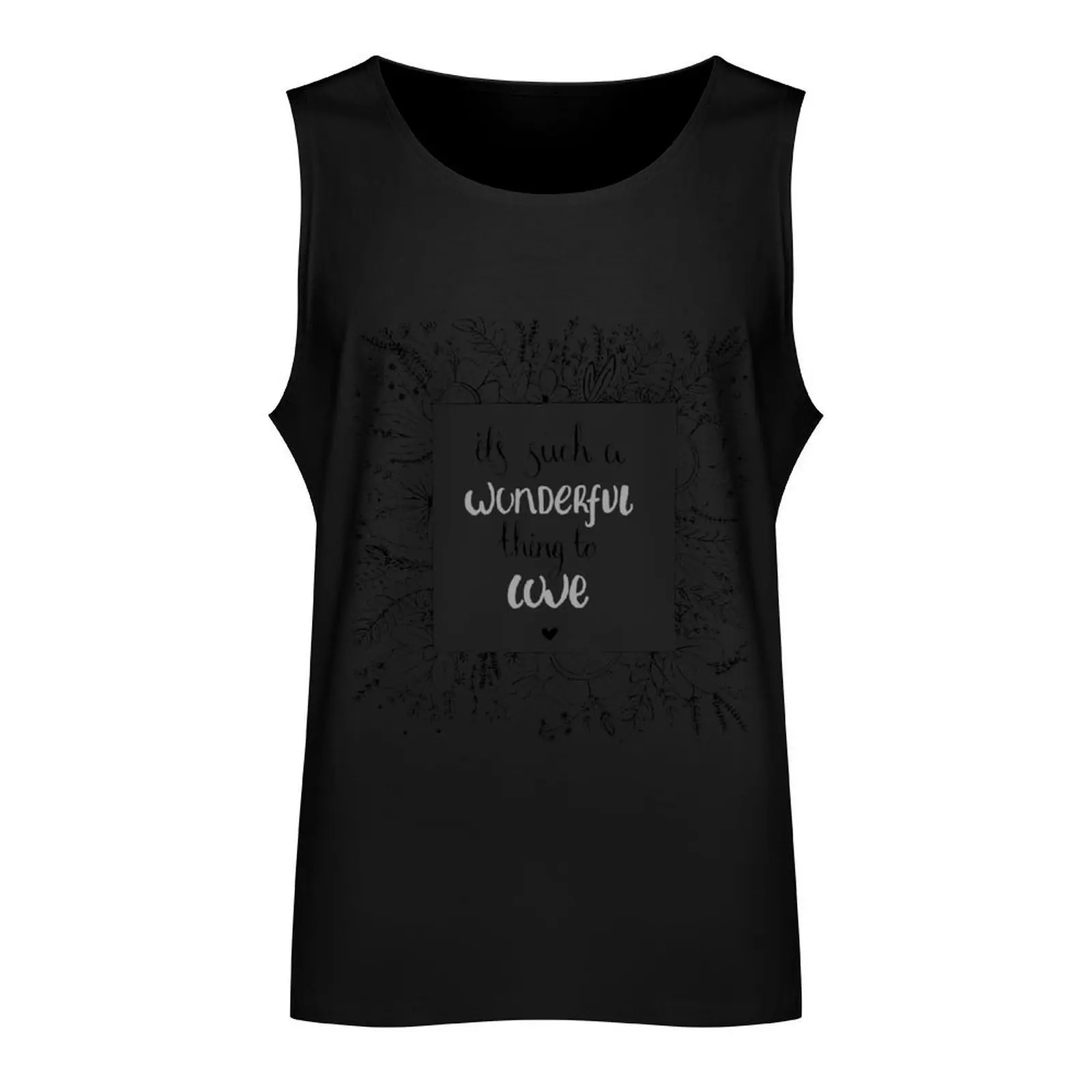 It's such a wonderful thing to love Florence + Machine Patricia Tank Top t-shirts for men summer clothes