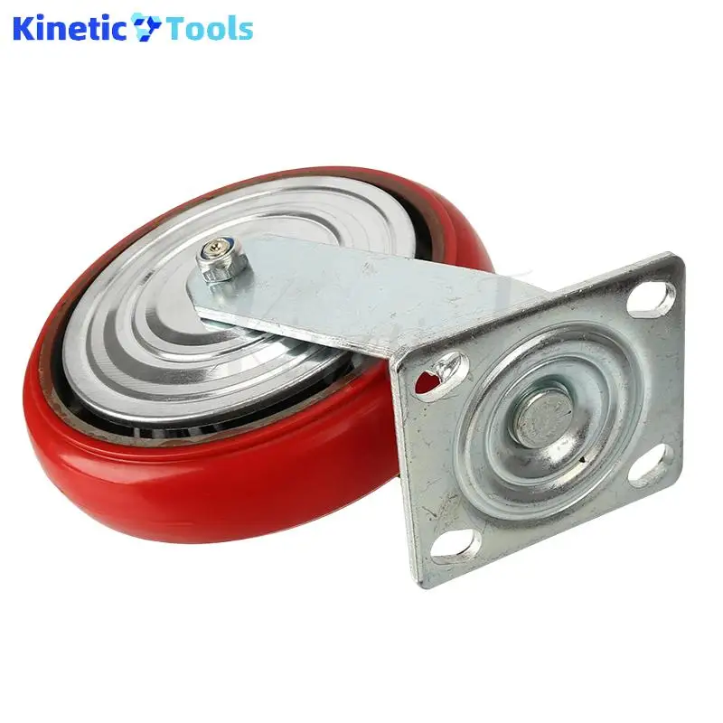 

8-Inch Iron Core Universal Wheel Thickened Anti-Rust Bracket Equipped Industrial-Grade Casters for HeavyDuty Equipment Mobility