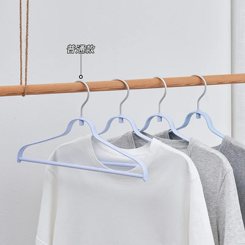 5PCS Household Plastic Clothes Hanger Non Slip Adult Laundry Drying Hanger Multifunctional Garment & Pants Hanger Home Organizer